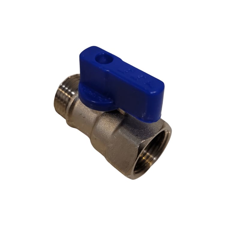 Su Vanaları-Eca-Eca 1/2 Mini Küresel Vana-Mavi-602122003
