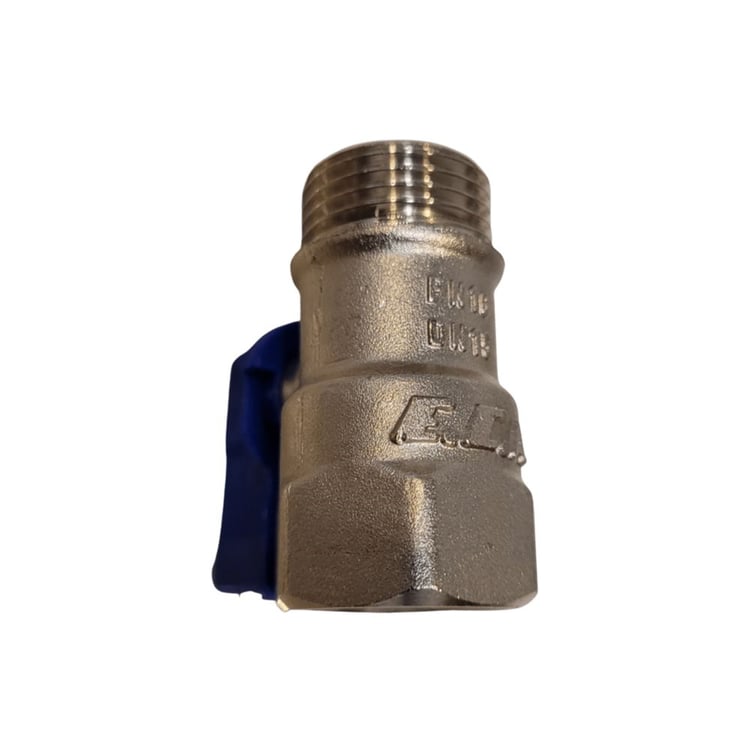 Su Vanaları-Eca-Eca 1/2 Mini Küresel Vana-Mavi-602122003