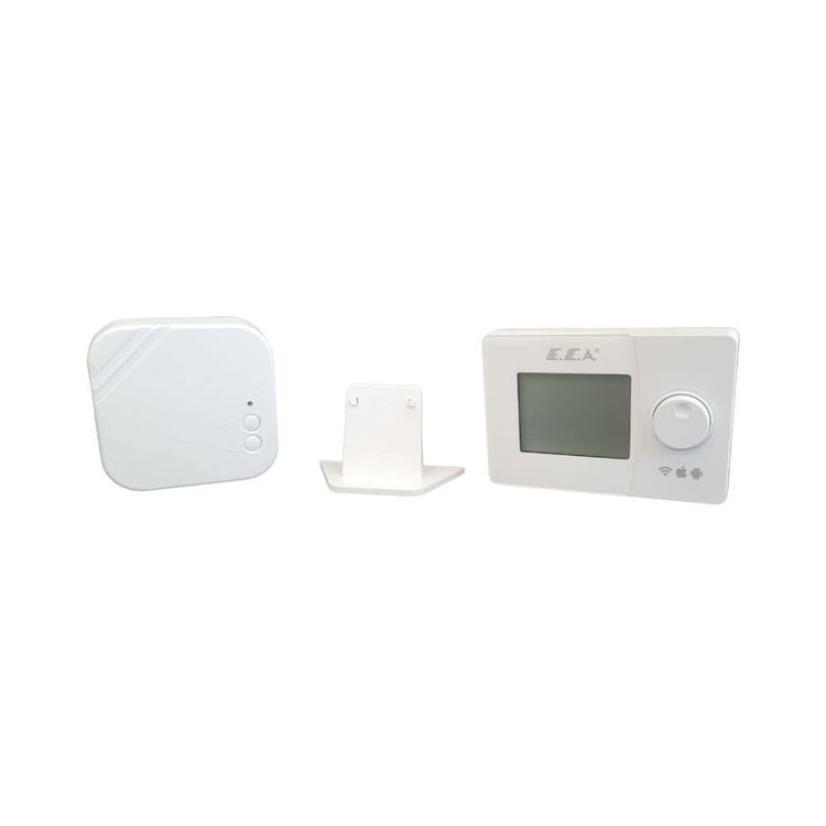 AKILLI ODA TERMOSTATLARI-Eca-Eca Poly Smart Akıllı Oda Termostatı-Wifi-7006903011