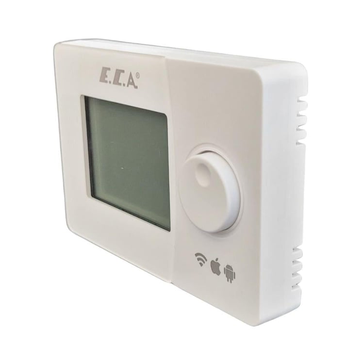 AKILLI ODA TERMOSTATLARI-Eca-Eca Poly Smart Akıllı Oda Termostatı-Wifi-7006903011