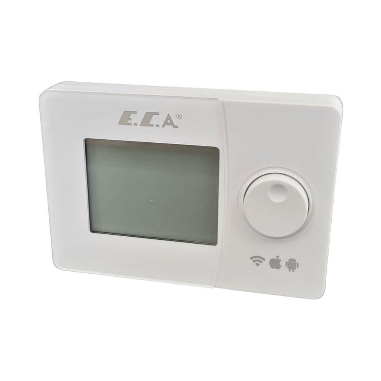 AKILLI ODA TERMOSTATLARI-Eca-Eca Poly Smart Akıllı Oda Termostatı-Wifi-7006903011
