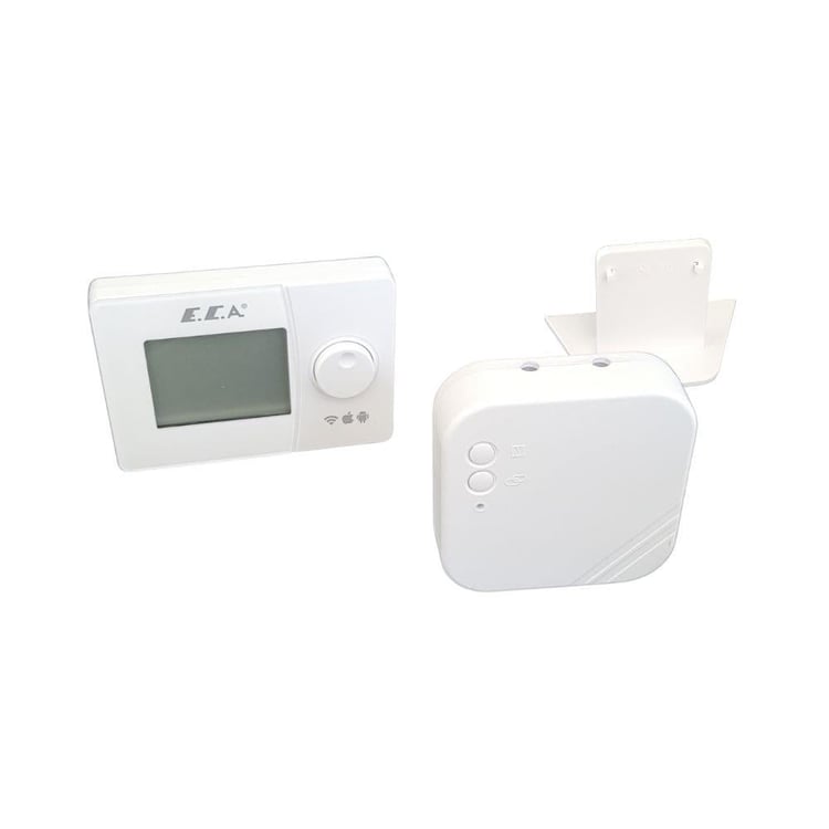 AKILLI ODA TERMOSTATLARI-Eca-Eca Poly Smart Akıllı Oda Termostatı-Wifi-7006903011