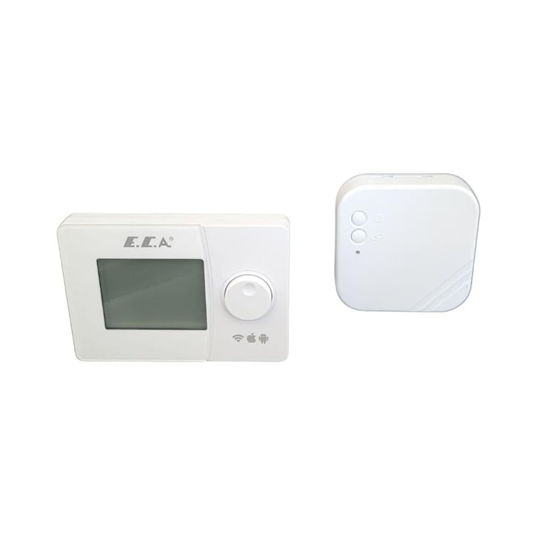 AKILLI ODA TERMOSTATLARI-Eca-Eca Poly Smart Akıllı Oda Termostatı-Wifi-7006903011