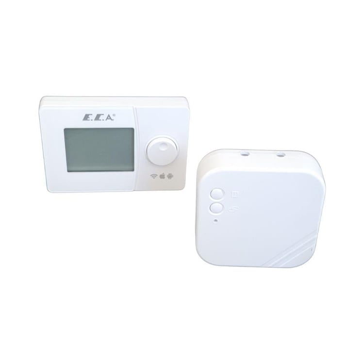 AKILLI ODA TERMOSTATLARI-Eca-Eca Poly Smart Akıllı Oda Termostatı-Wifi-7006903011