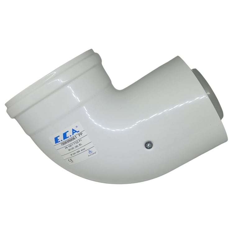 Baca Dirsekleri-Eca-Eca Proteus Premix Baca İlave Dirsek 90 Derece-ecabdprmx90