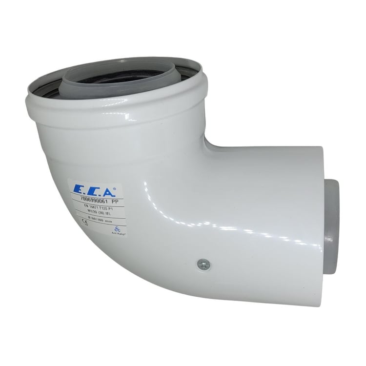 Baca Dirsekleri-Eca-Eca Proteus Premix Baca İlave Dirsek 90 Derece-ecabdprmx90