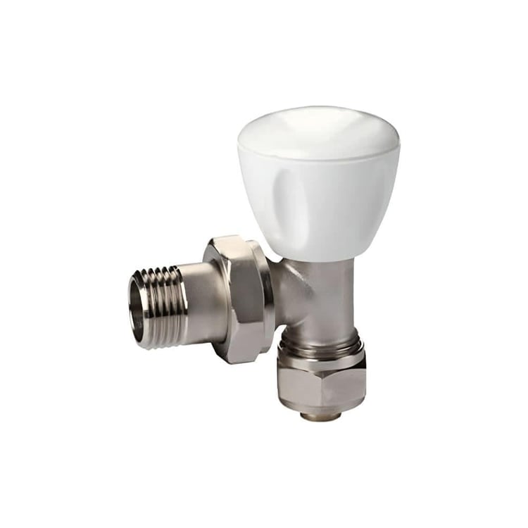 Radyatör Vanaları-Eca-Eca RV3 Köşe Radyatör Vanası-Pex-1/2''x16 mm-ECARV3PEX