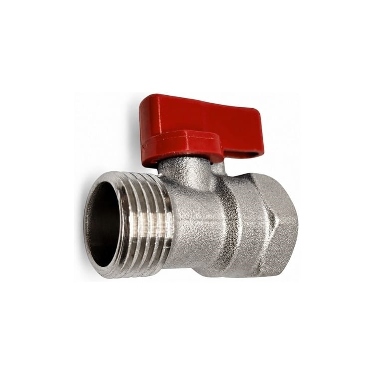 mkv-k-Ekonomik Mini Küresel Vana 1/2'' Kırmızı