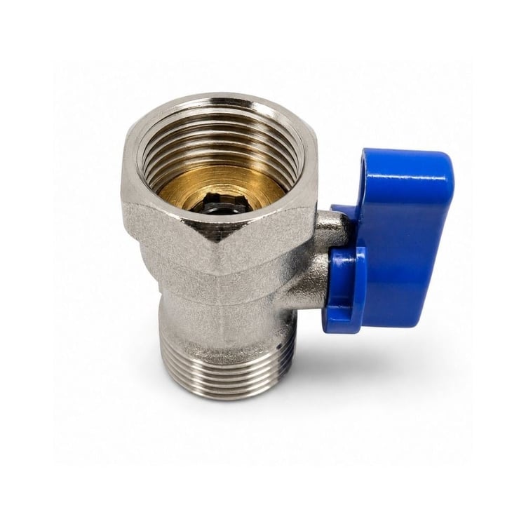 mkv-m-Ekonomik Mini Küresel Vana 1/2'' Mavi