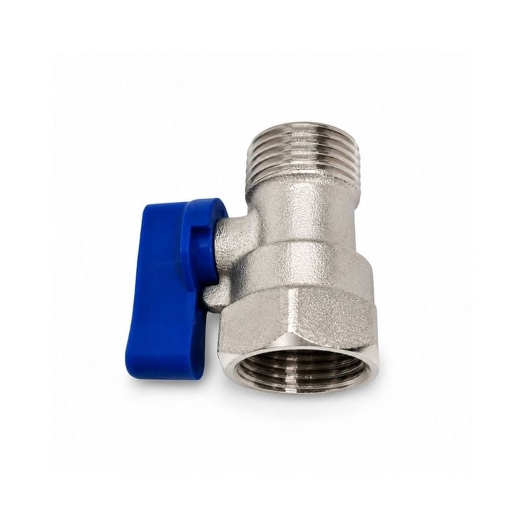 mkv-m-Ekonomik Mini Küresel Vana 1/2'' Mavi