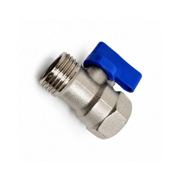 mkv-m-Ekonomik Mini Küresel Vana 1/2'' Mavi