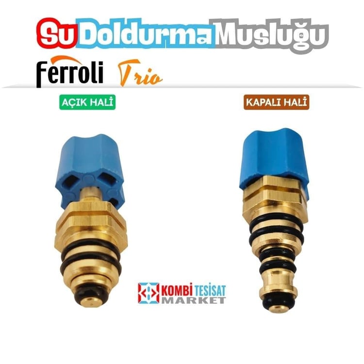 sud-fer003-Ferroli Trio-Warmhaus Ewa Kombi Su Doldurma Musluğu