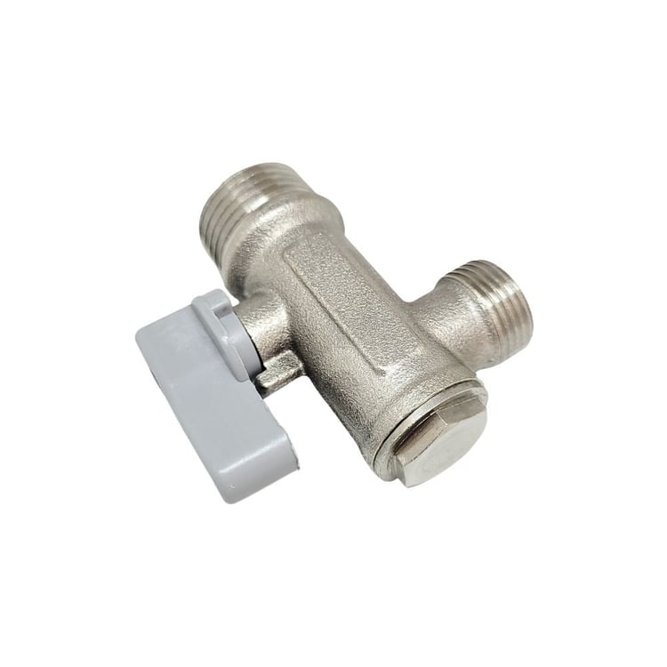 emin-tm-02-Filitreli Ara Musluk Gri Volanlı 1/2 x 3/8