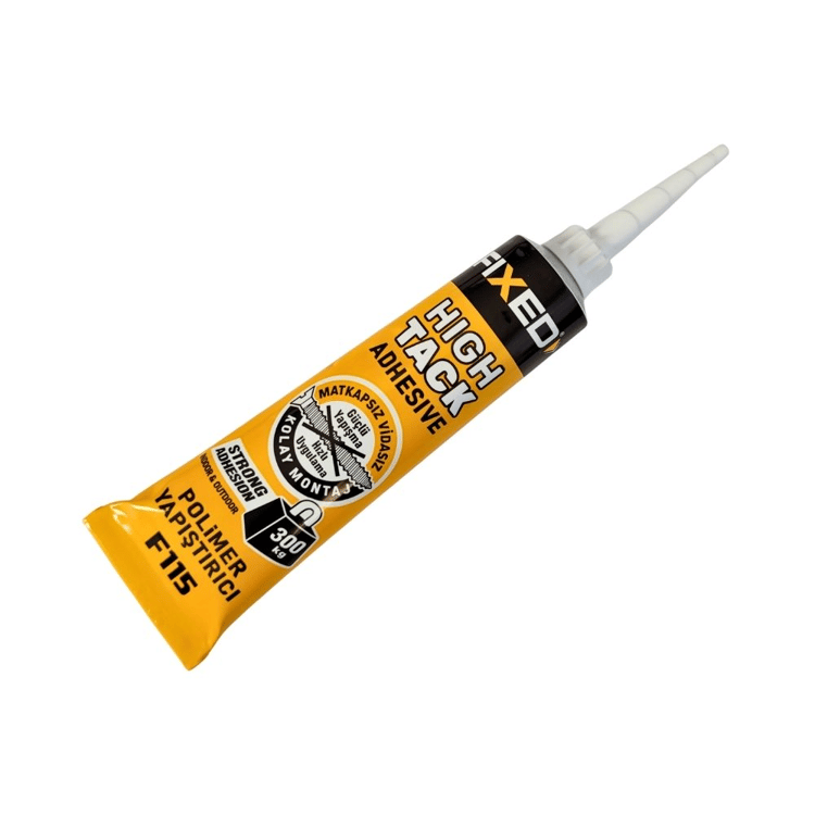 sgs-F115-Fixed Tüp MS Polimer Korniş Yapıştırıcı High-Tack 115 Gr