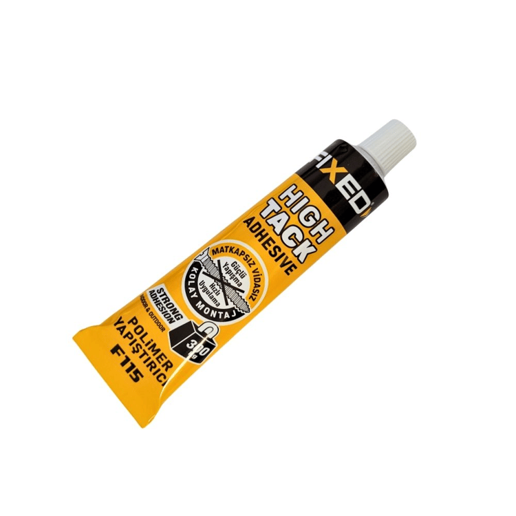 sgs-F115-Fixed Tüp MS Polimer Korniş Yapıştırıcı High-Tack 115 Gr
