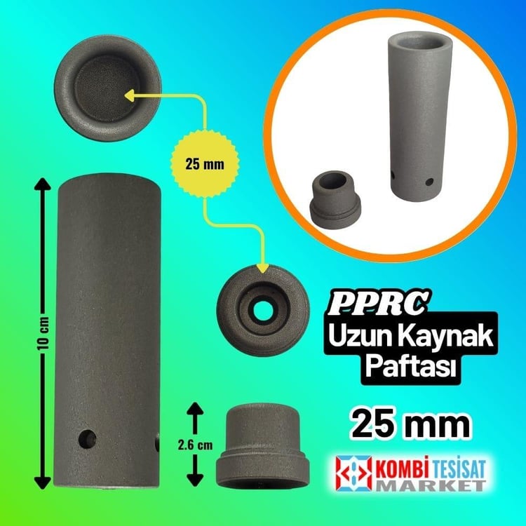 fusion-FP25U-Fusion 25 mm Uzun Kaynak Paftası
