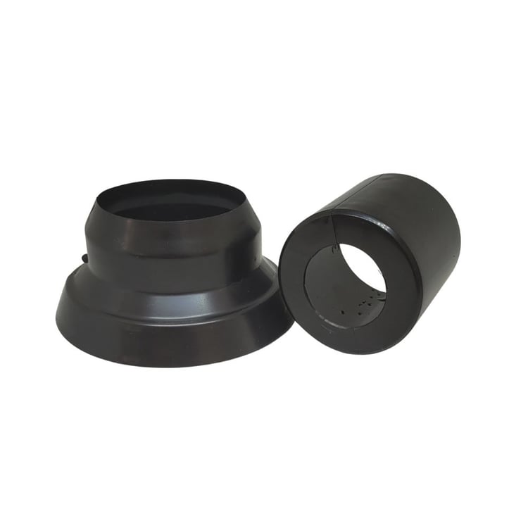 Havlupan Pprc Boru Gizleme Aparatı-Ayarlı 8 cm-Siyah-BHY-S03