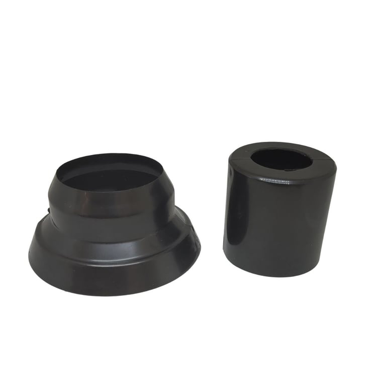 Havlupan Pprc Boru Gizleme Aparatı-Ayarlı 8 cm-Siyah-BHY-S03