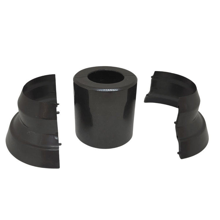 Havlupan Pprc Boru Gizleme Aparatı-Ayarlı 8 cm-Siyah-BHY-S03