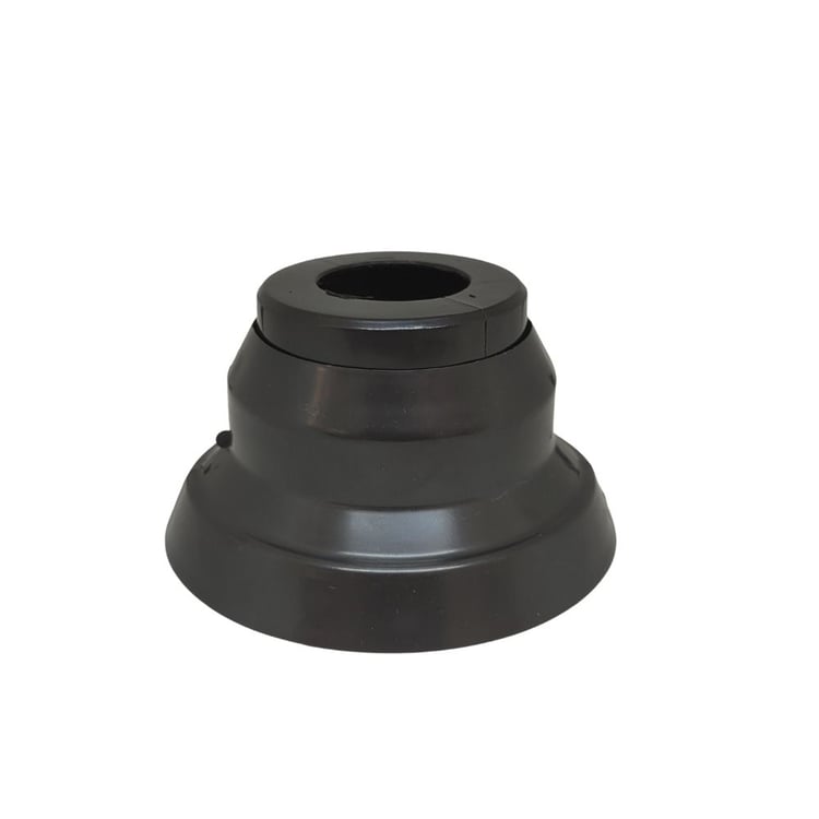 Havlupan Pprc Boru Gizleme Aparatı-Ayarlı 8 cm-Siyah-BHY-S03