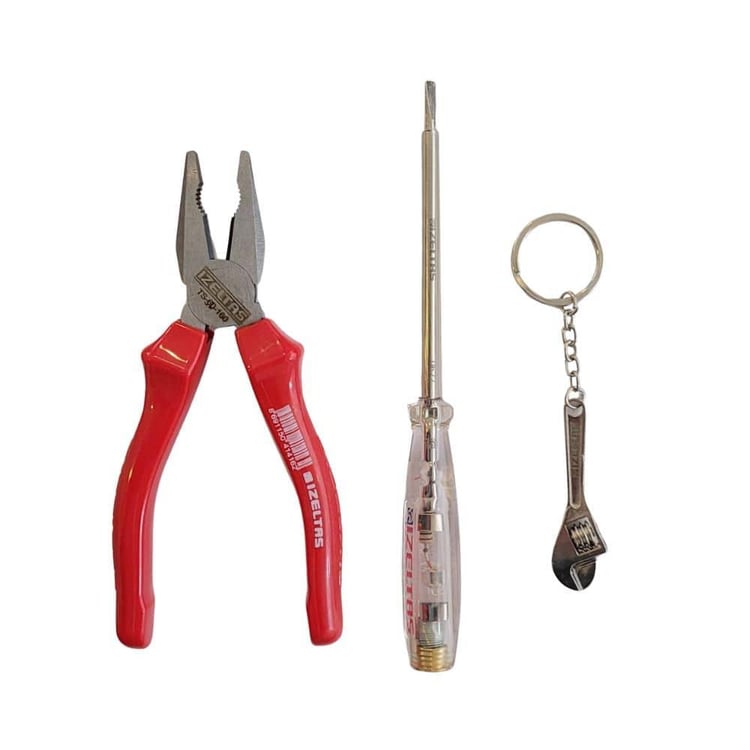 PENSE ve ANAHTARLAR-İzeltaş-İzeltaş Pense Kontrol Kalemi Set (2 Parça)-3020 00 1002-3020001002