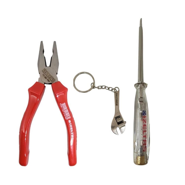 PENSE ve ANAHTARLAR-İzeltaş-İzeltaş Pense Kontrol Kalemi Set (2 Parça)-3020 00 1002-3020001002