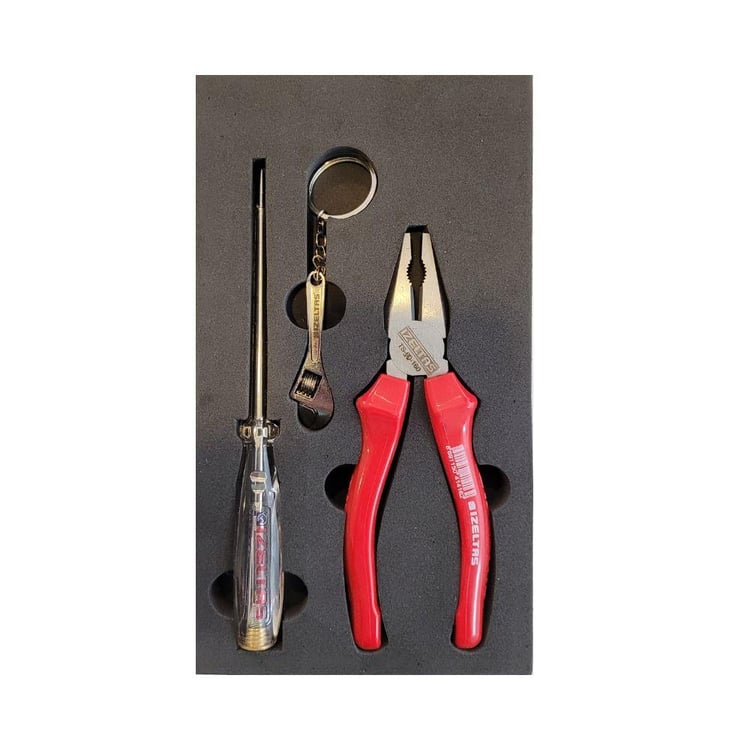 PENSE ve ANAHTARLAR-İzeltaş-İzeltaş Pense Kontrol Kalemi Set (2 Parça)-3020 00 1002-3020001002