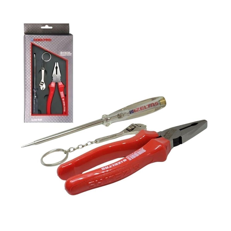 PENSE ve ANAHTARLAR-İzeltaş-İzeltaş Pense Kontrol Kalemi Set (2 Parça)-3020 00 1002-3020001002