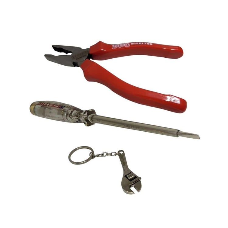 PENSE ve ANAHTARLAR-İzeltaş-İzeltaş Pense Kontrol Kalemi Set (2 Parça)-3020 00 1002-3020001002