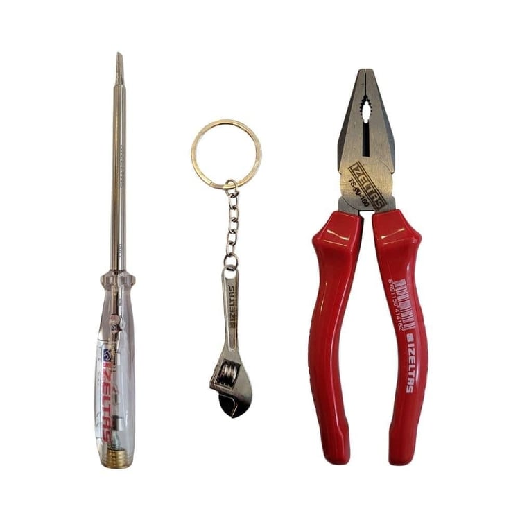 PENSE ve ANAHTARLAR-İzeltaş-İzeltaş Pense Kontrol Kalemi Set (2 Parça)-3020 00 1002-3020001002