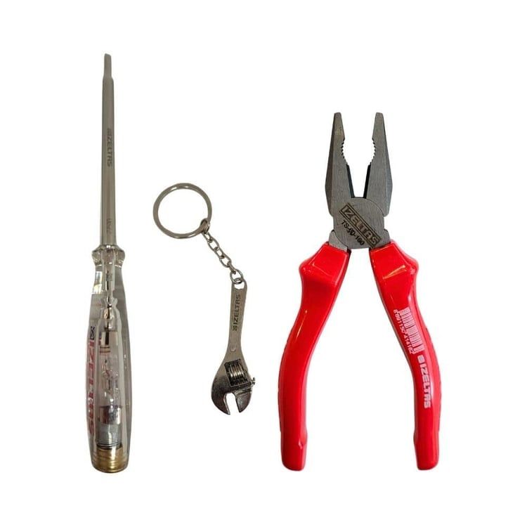 PENSE ve ANAHTARLAR-İzeltaş-İzeltaş Pense Kontrol Kalemi Set (2 Parça)-3020 00 1002-3020001002