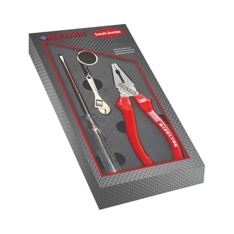 PENSE ve ANAHTARLAR-İzeltaş-İzeltaş Pense Kontrol Kalemi Set (2 Parça)-3020 00 1002-3020001002