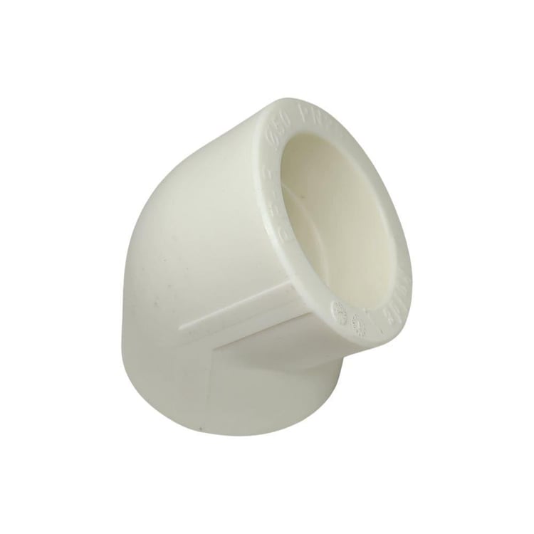 Pprc Ek Parçalar-Kalde-Kalde 50 mm Açık Dirsek Pprc 45 Derece-kpl4550