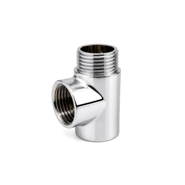 kalde-krom-t-01-Kalde Delikli Uzatma 1/2'' Krom Te