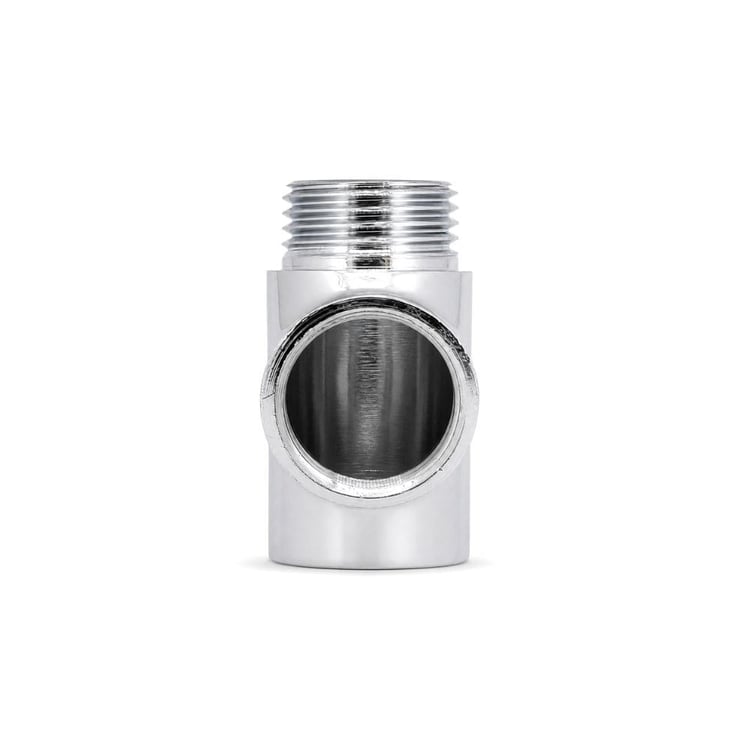 kalde-krom-t-01-Kalde Delikli Uzatma 1/2'' Krom Te