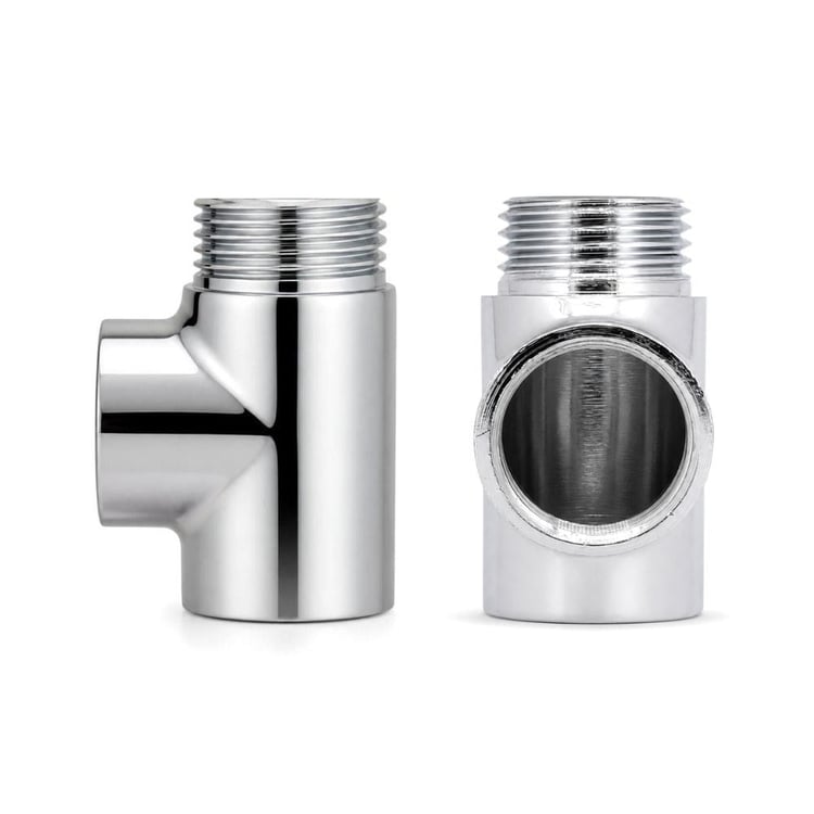 kalde-krom-t-01-Kalde Delikli Uzatma 1/2'' Krom Te