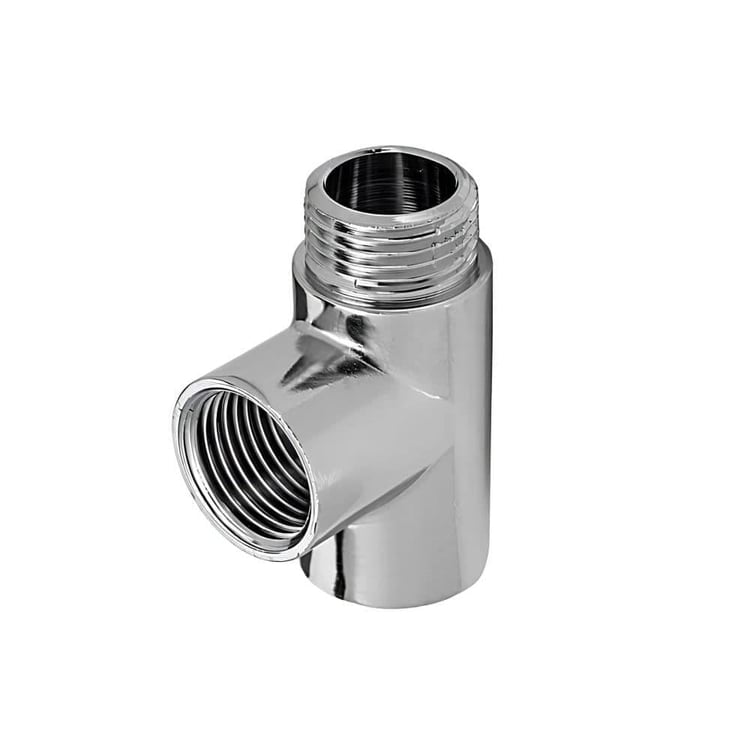 kalde-krom-t-01-Kalde Delikli Uzatma 1/2'' Krom Te