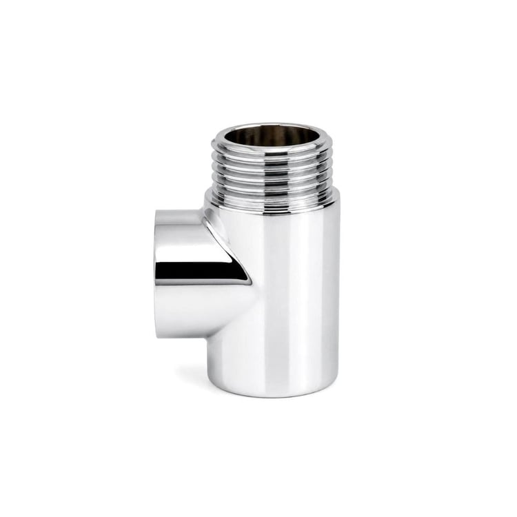 kalde-krom-t-01-Kalde Delikli Uzatma 1/2'' Krom Te
