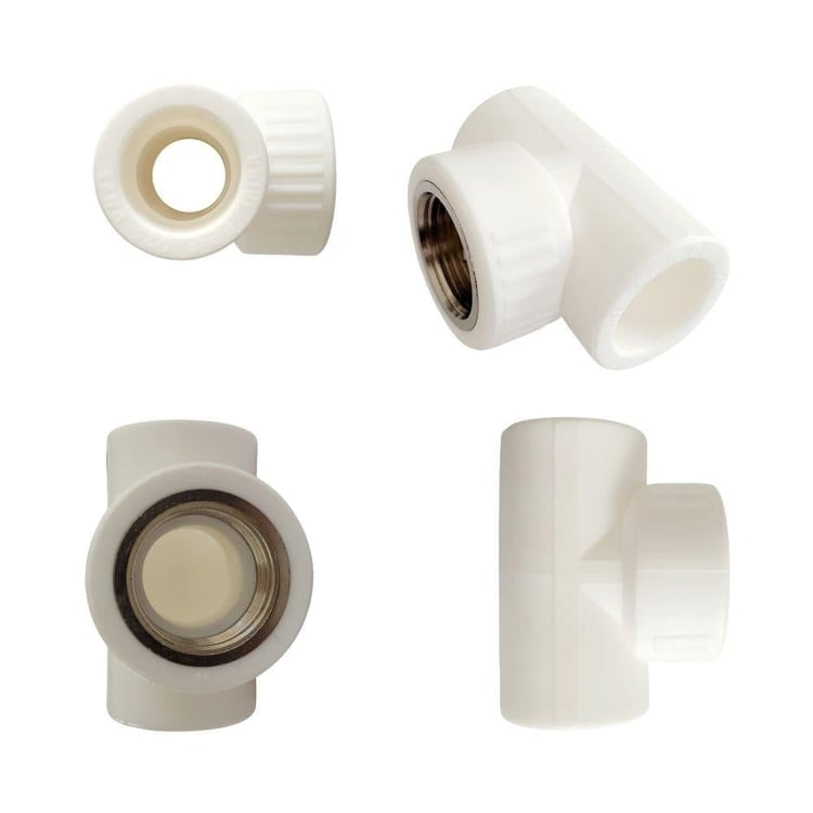 kplidt25-Kalde Dişi Te 25x3/4x25 Plastik İç Dişli Te