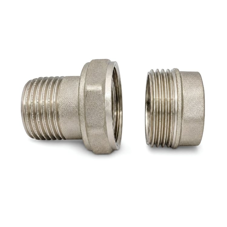 ksarr15-Kalde Düz Rakor Pirinç 1/2”