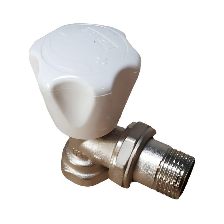 Radyatör Vanaları-Kalde-Kalde Köşe Radyatör Vanası - 1/2'' - Ağır Tip-Kalderv-a01