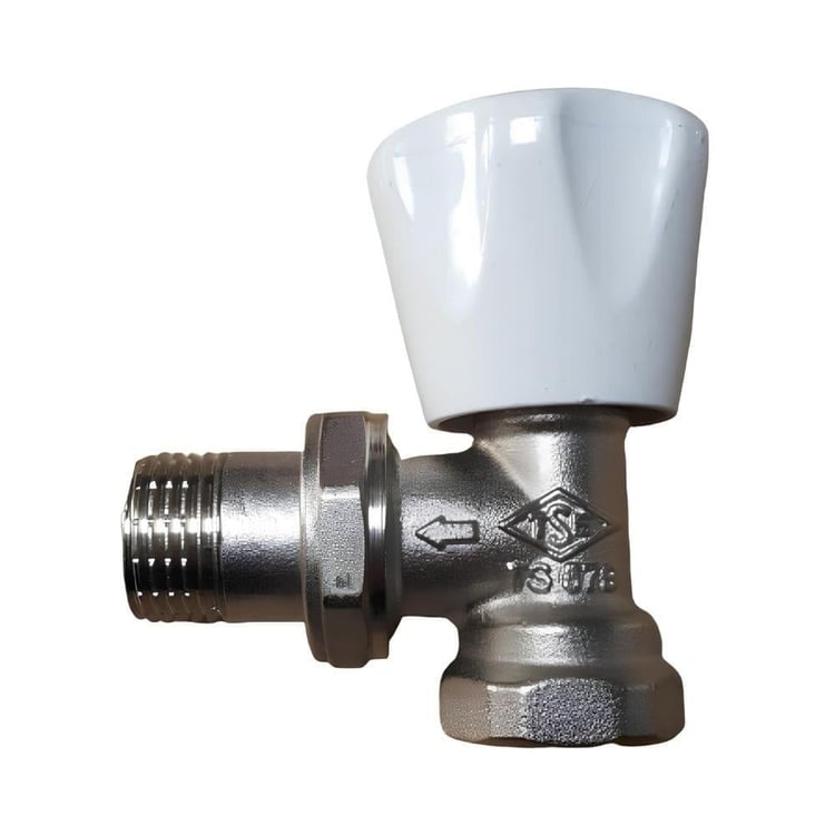 Radyatör Vanaları-Kalde-Kalde Köşe Radyatör Vanası - 1/2'' - Ağır Tip-Kalderv-a01