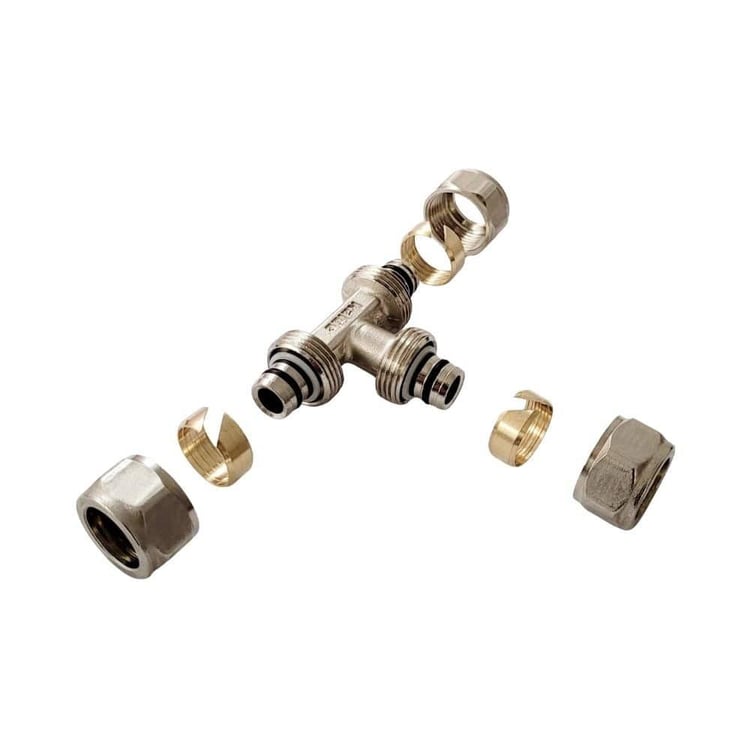 kpex-dr1616-Kalde Mobil Boru Pex Te Parçası 16x16x16 mm