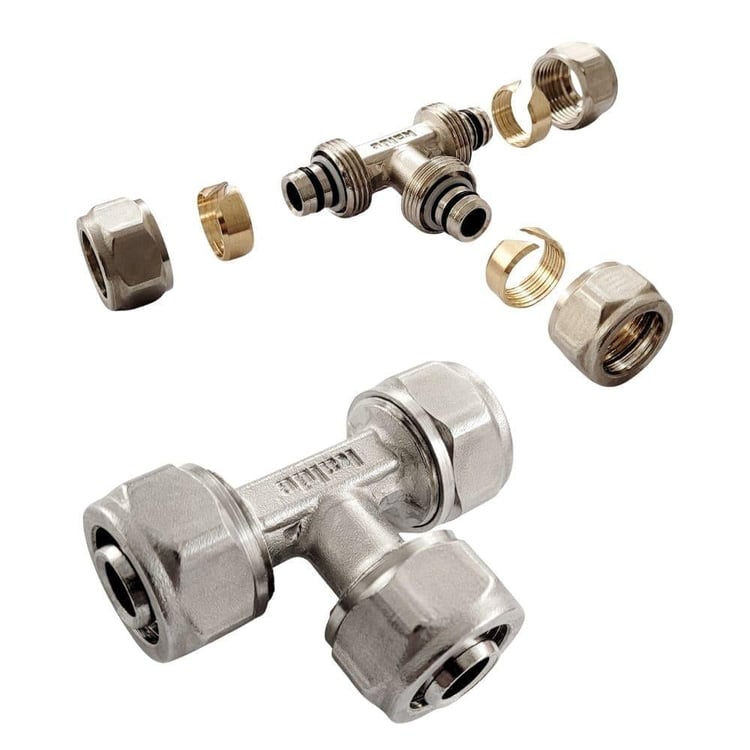 kpex-dr1616-Kalde Mobil Boru Pex Te Parçası 16x16x16 mm