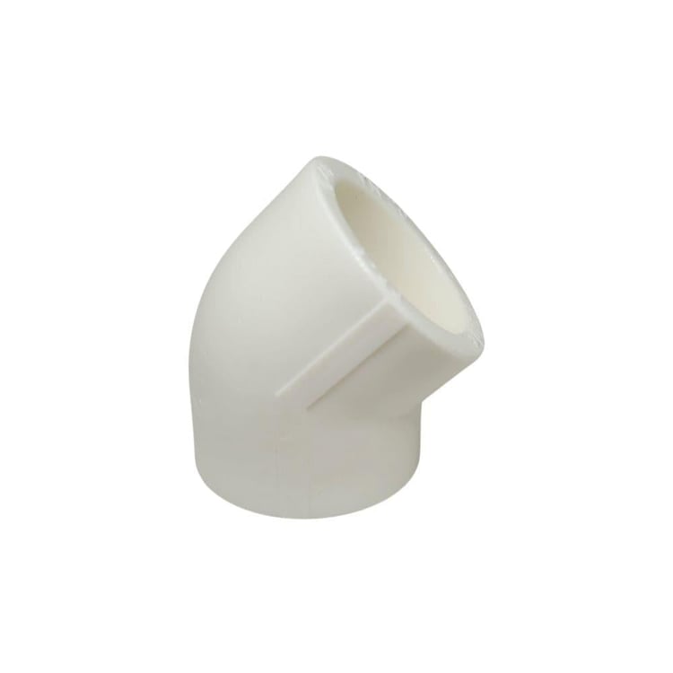 Pprc Ek Parçalar-Diğer-Kalde Plastik Açık Dirsek Pprc 45 Derece 40 mm-kpl4540