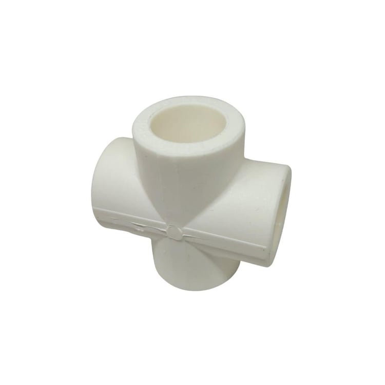 Plastik Fittings-Kalde-Kalde Pprc İstavroz Te 20x20x20x20-kplist20