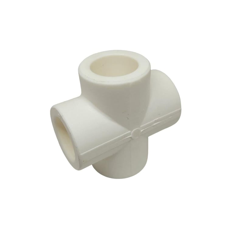Plastik Fittings-Kalde-Kalde Pprc İstavroz Te 20x20x20x20-kplist20