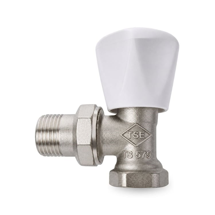 Kalderv05-Kalde Radyatör Vanası - Köşe - 1/2'' - Hafif Tip - Eco