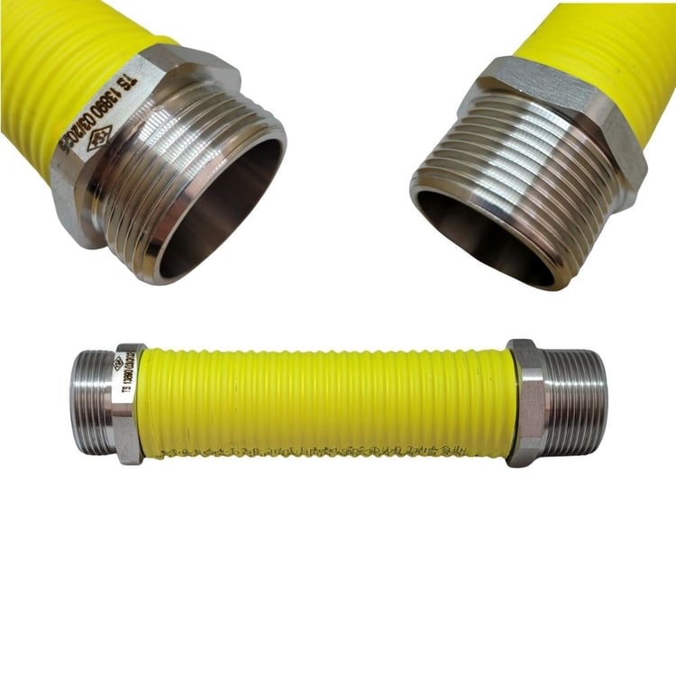 kflexnn-323220-Kutu Bağlantı Flexi 11/4 Nipel-Nipel 20 cm TS 13890
