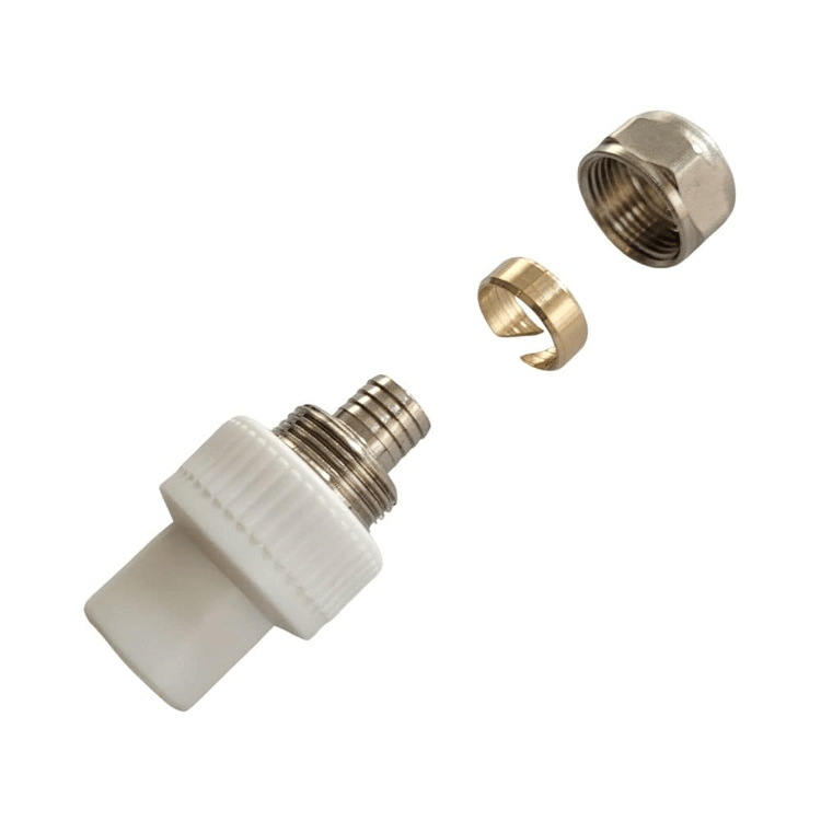 3222-nmt-200b16-Kuyruklu Erkek Nipel Pe-x Pprc Bağlantı Adaptörü 20x16mm